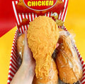 Giant Squishy Chicken Drumstick Stress Relief Toy – Slow Rising Squeeze Toy for Kids & Adults