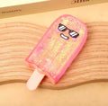 Glitter Ice Cream Popsicle Squishy Toy – Stretchy Sensory Stress Relief Fidget Toy