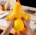 Jumbo Duck Squishy Stress Relief Toy – Extra Large Soft Squeeze Sensory Toy